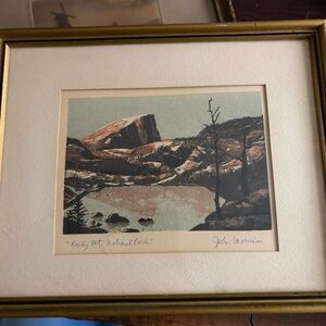 Framed Rocky Mountain National Park Art Print